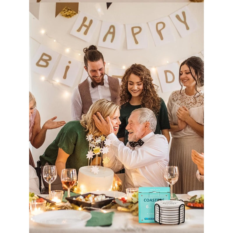 Funny Absorbent Ceramic Drink Coasters