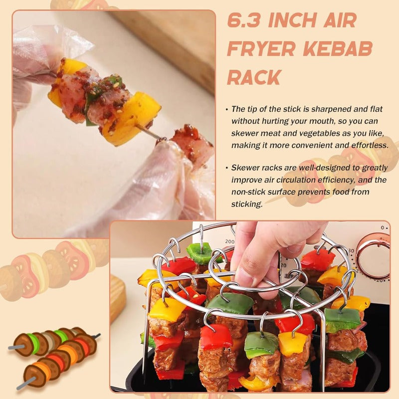 Air Fryer Skewer Rack
