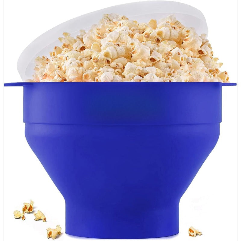 Collapsible Silicone Microwave Popcorn Popper
