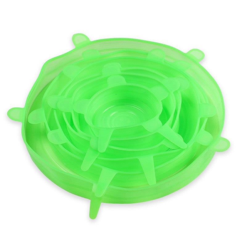 Reusable Silicone Lid Set