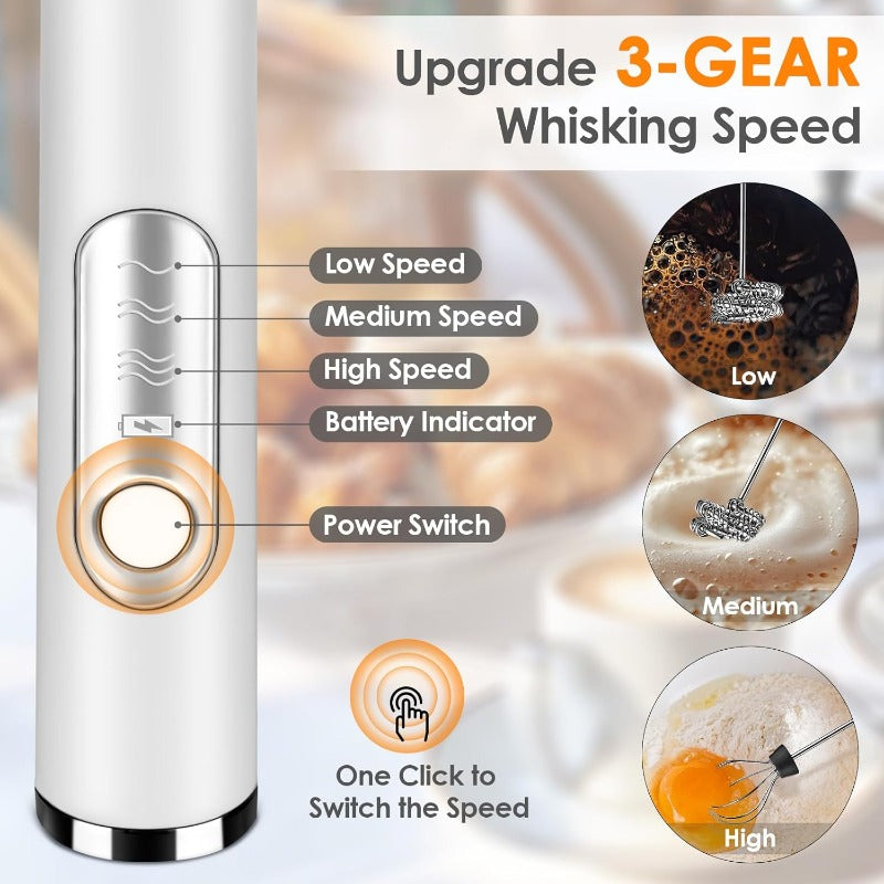 USB Milk Frother Wand