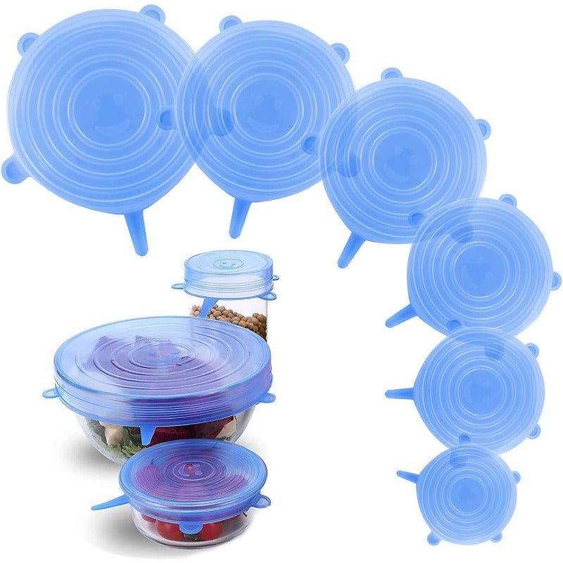 Reusable Silicone Lid Set