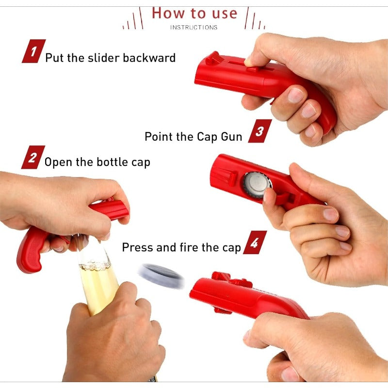 Cap Launcher Bottle Opener